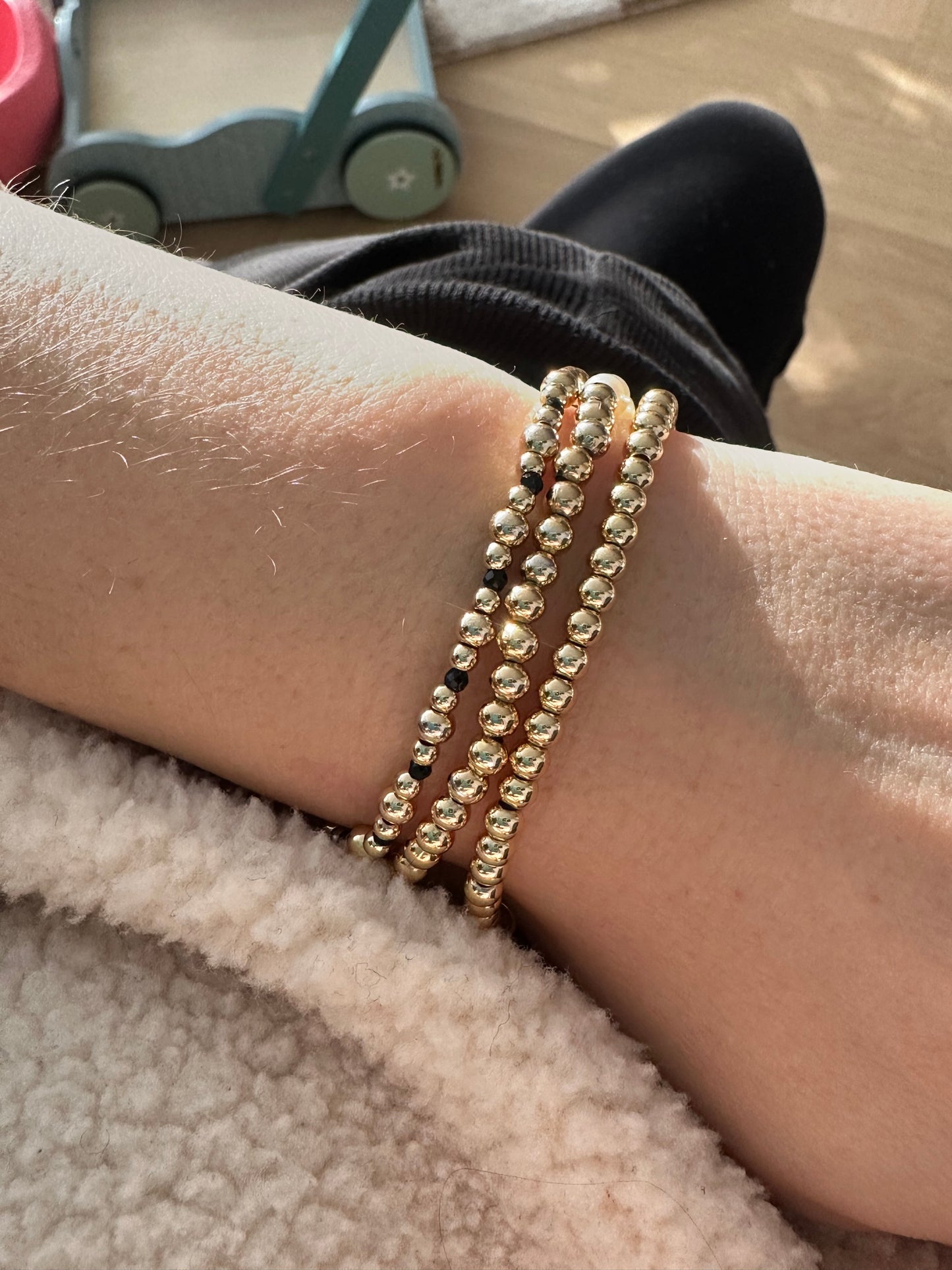 Basic boss babe 4mm - 14k gold filled