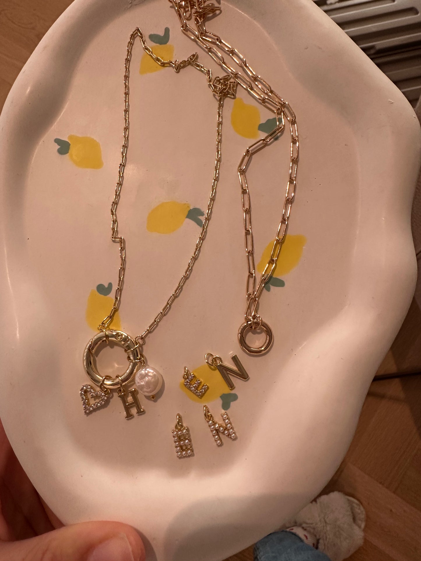 Build your own - sterling silver base with 14K gold plated layer